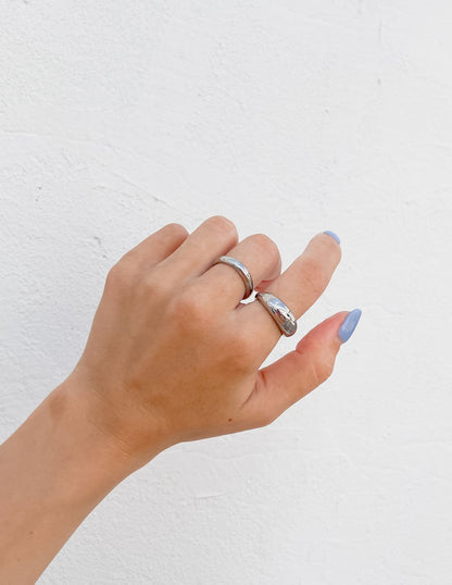 Elevated Faith Silver Dome Ring - AVBL MRKT (2)