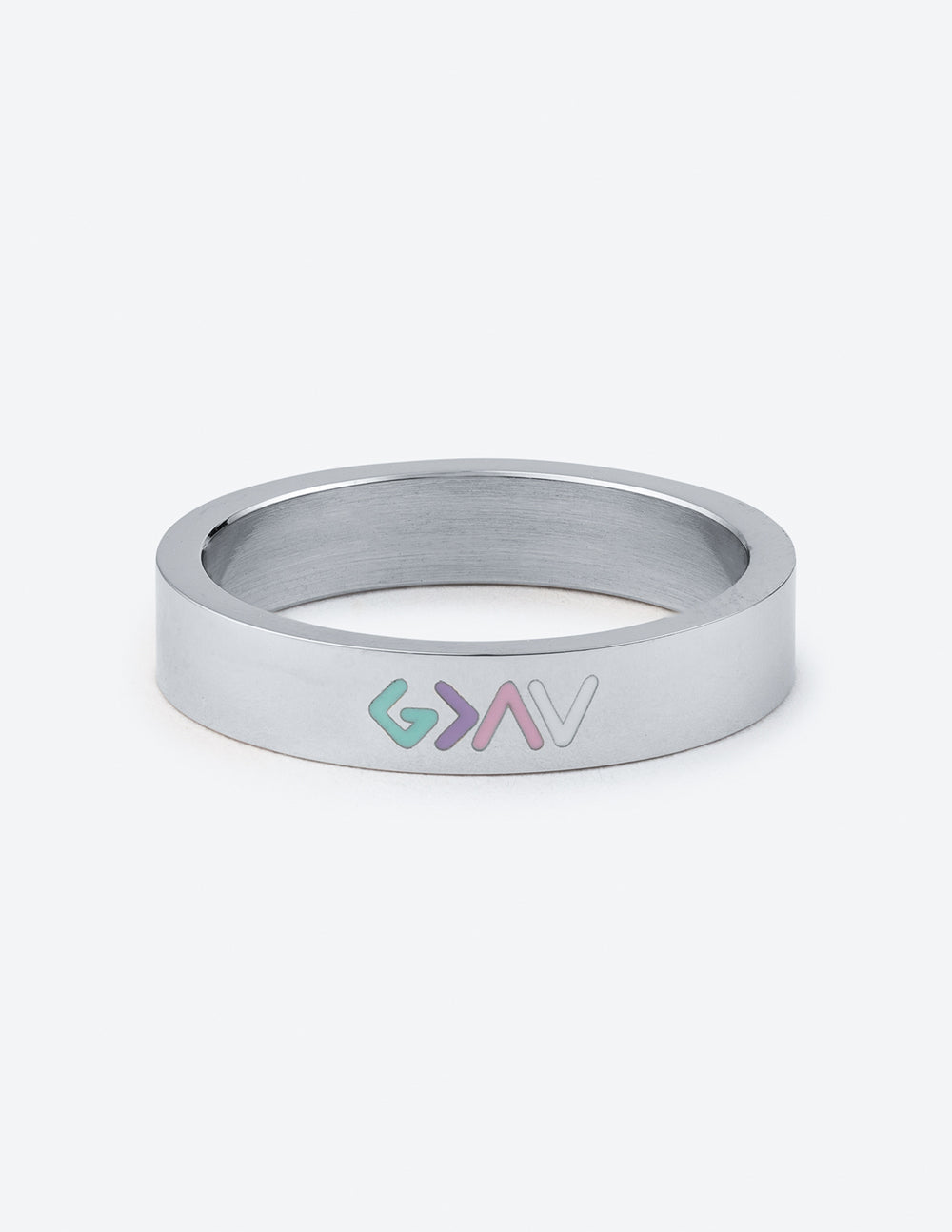 Elevated Faith Silver Enamel Highs and Lows Ring - AVBL MRKT (1)