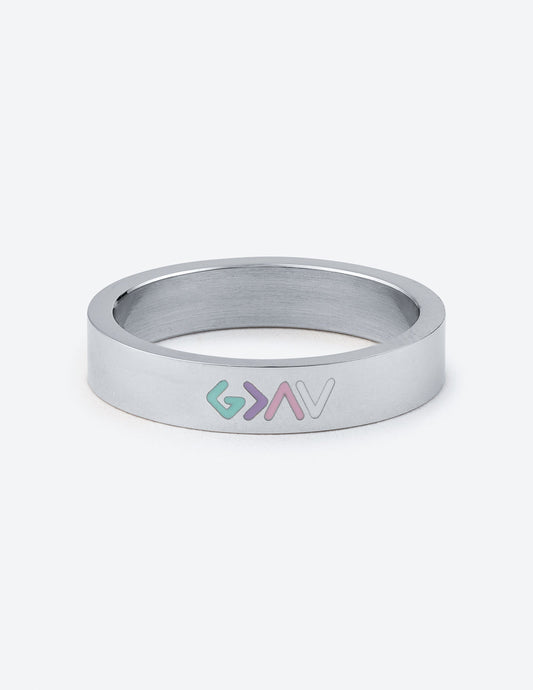 Elevated Faith Silver Enamel Highs and Lows Ring - AVBL MRKT (1)