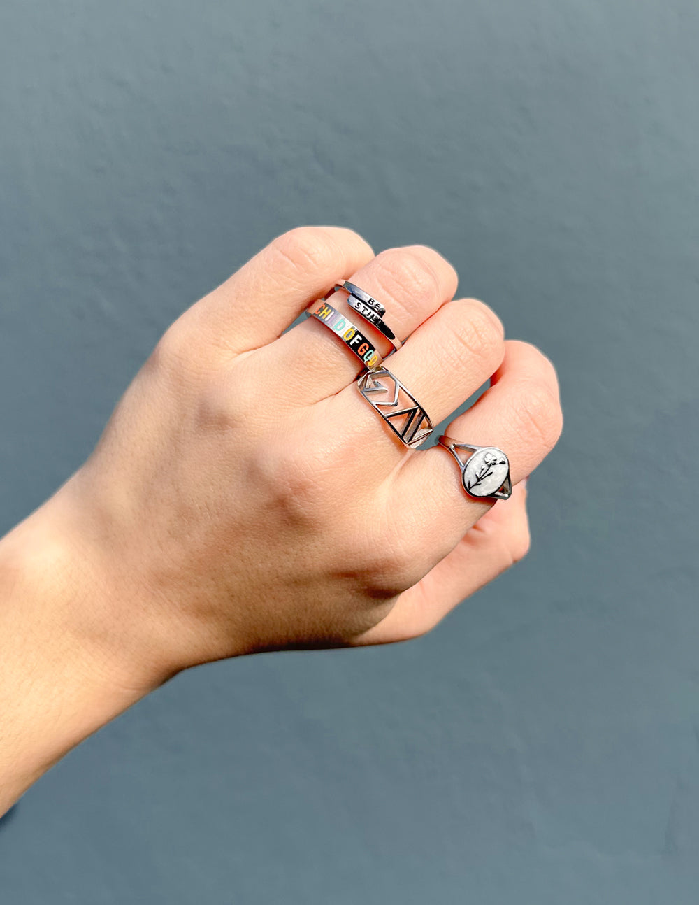 Elevated Faith Silver Highs and Lows Statement Ring - AVBL MRKT (2)