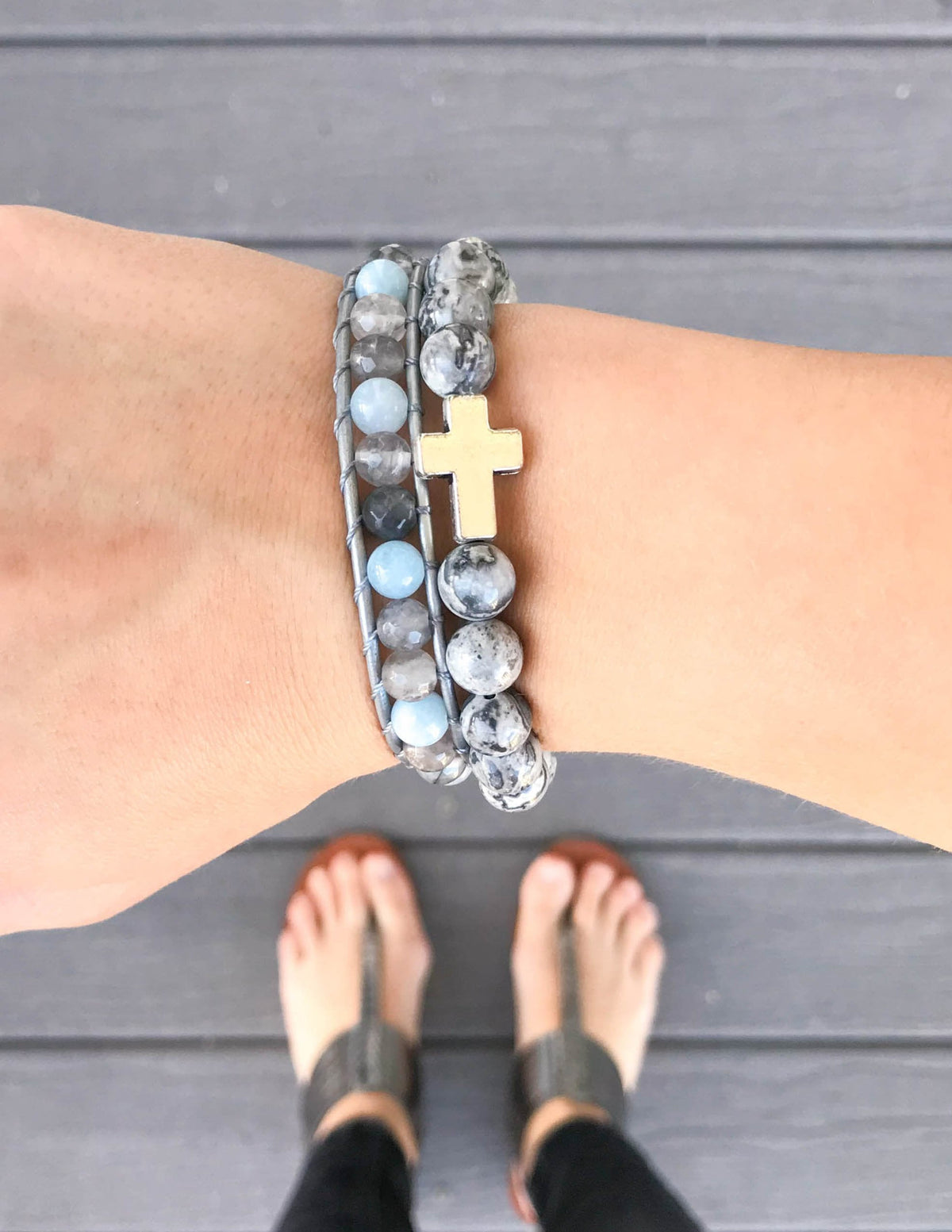 Elevated Faith Slate Grey Cross - AVBL MRKT (3)
