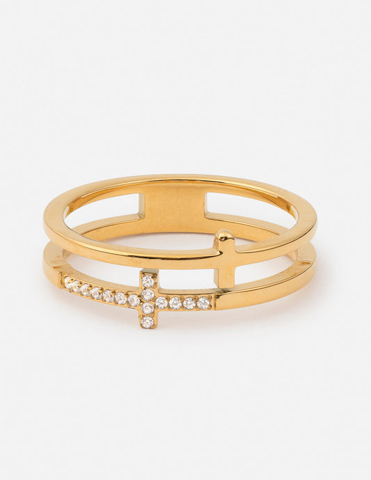 Elevated Faith Stacked Cross Gem Ring - AVBL MRKT (1)