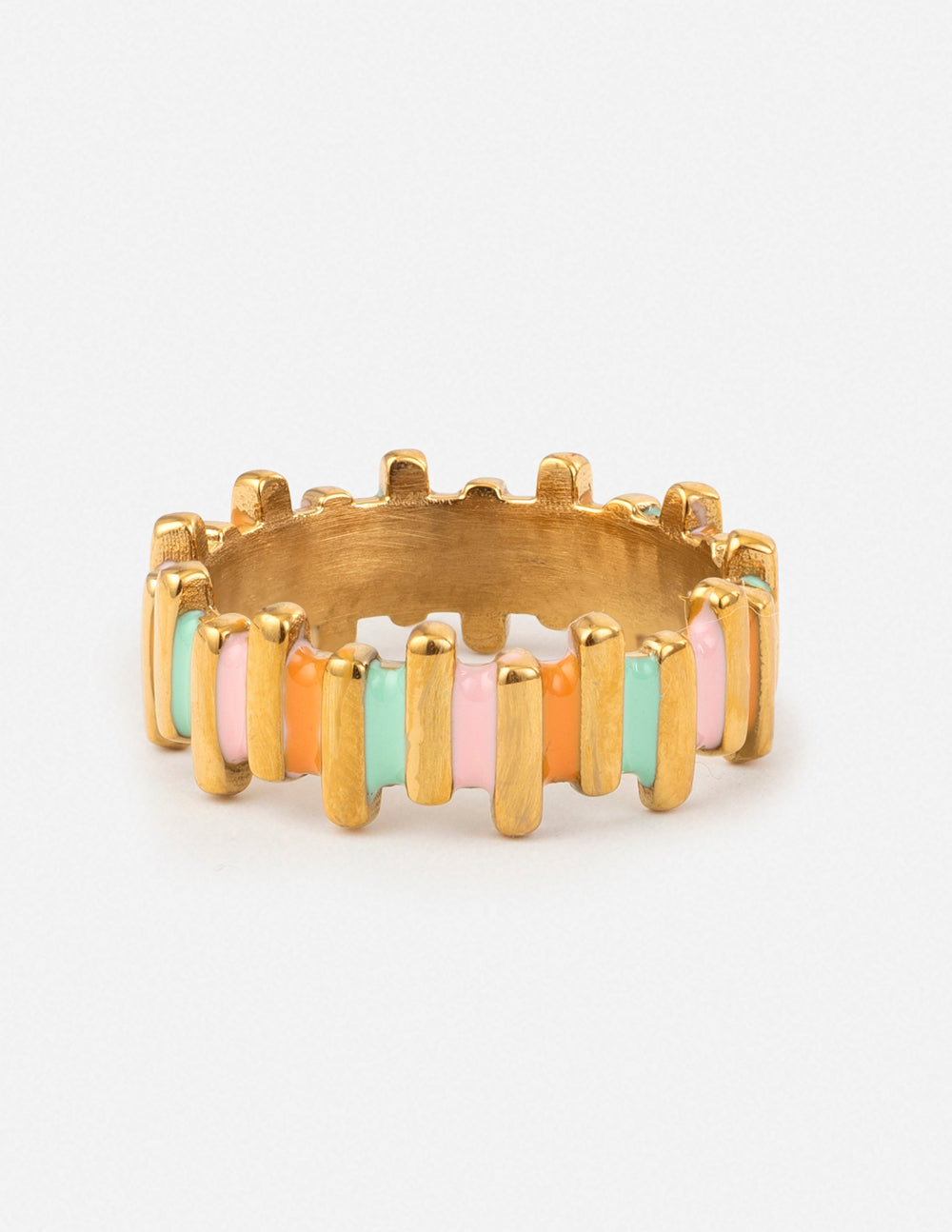 Elevated Faith Staggered Enamel Ring - AVBL MRKT (1)