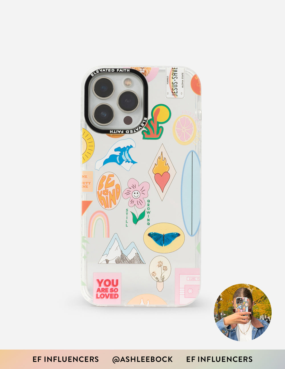 Elevated Faith Sticker Collage x Ashlee Bock Phone Case - AVBL MRKT (1)