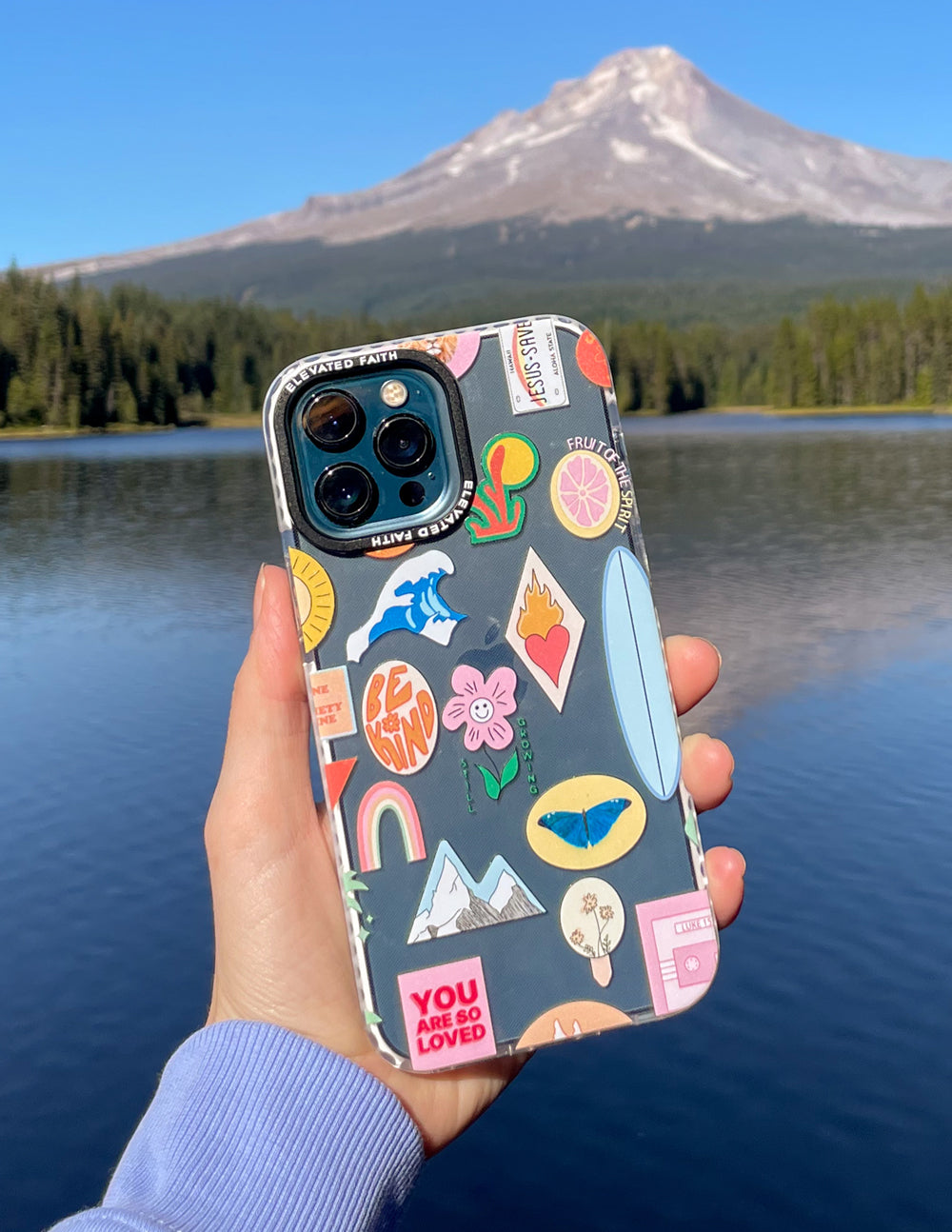 Elevated Faith Sticker Collage x Ashlee Bock Phone Case - AVBL MRKT (6)