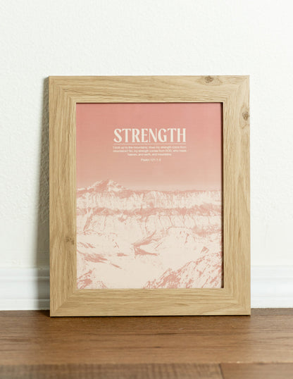 Elevated Faith Strength Print - AVBL MRKT (2)