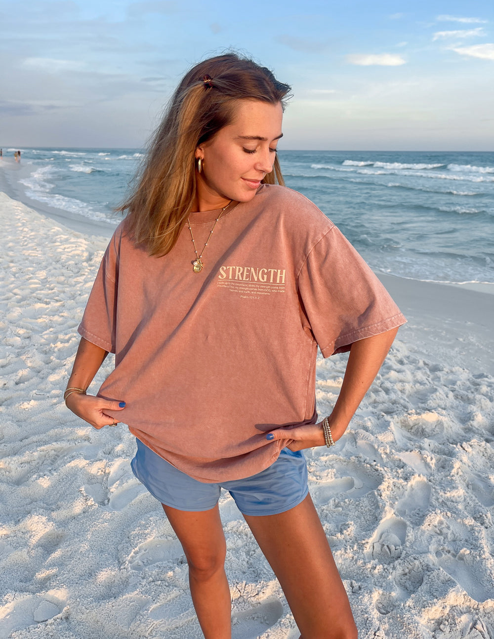 Elevated Faith Strength Unisex Tee - AVBL MRKT (3)