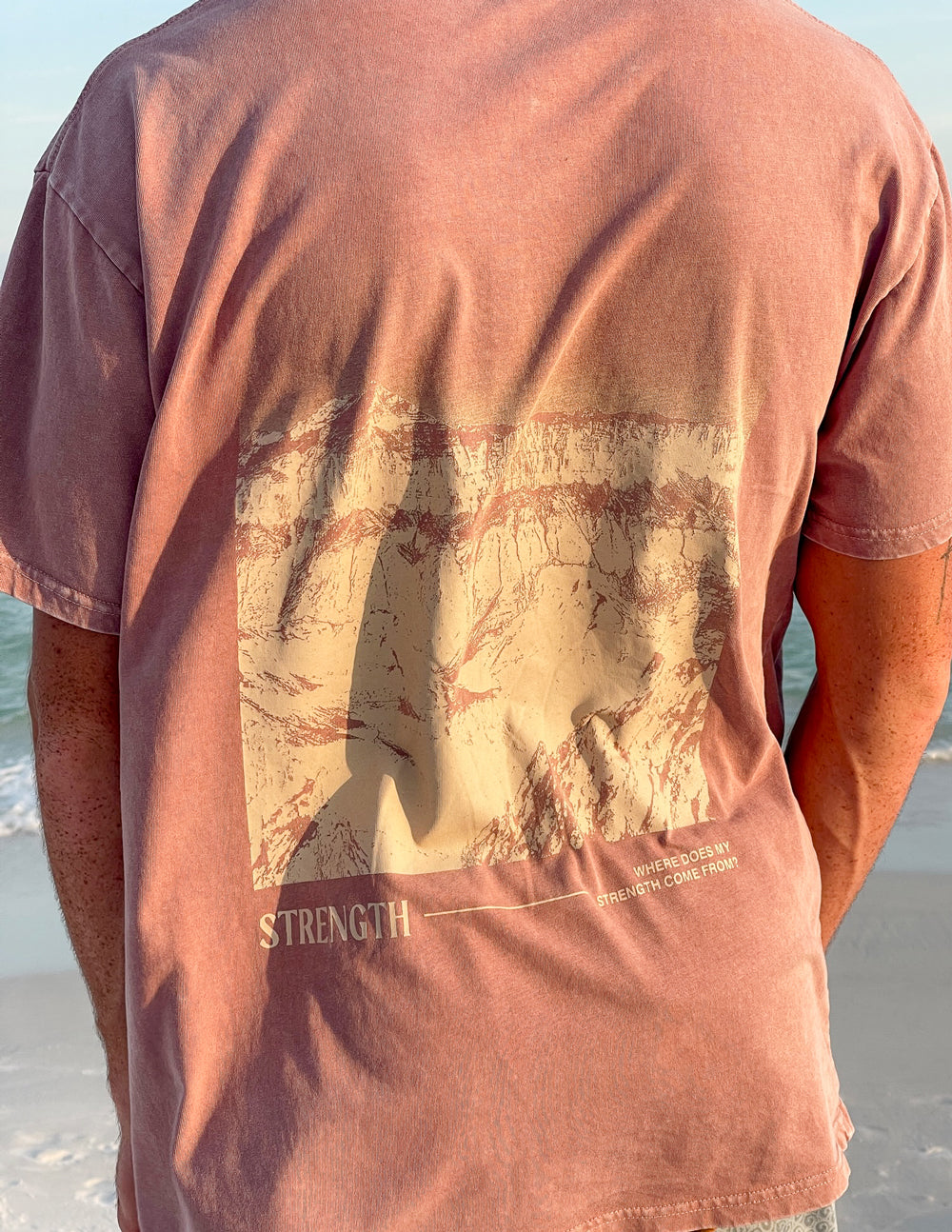 Elevated Faith Strength Unisex Tee - AVBL MRKT (4)