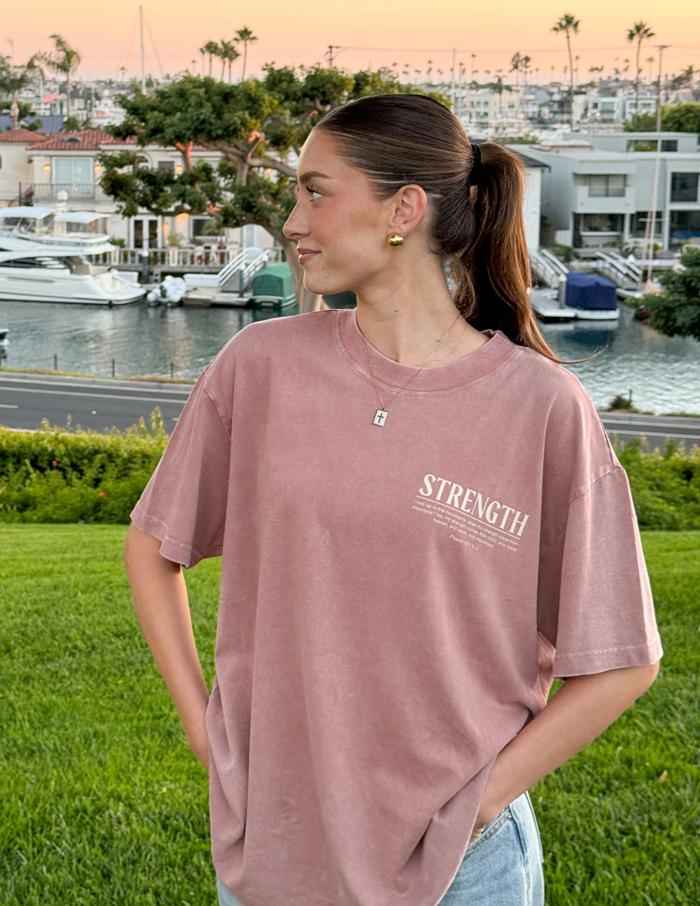 Elevated Faith Strength Unisex Tee - AVBL MRKT (9)