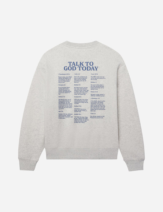 Elevated Faith Talk to God Unisex Crewneck - AVBL MRKT (1)