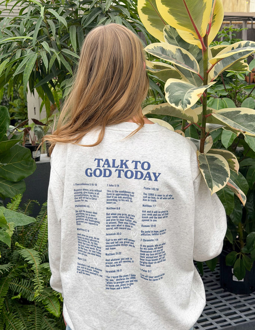 Elevated Faith Talk to God Unisex Crewneck - AVBL MRKT (11)