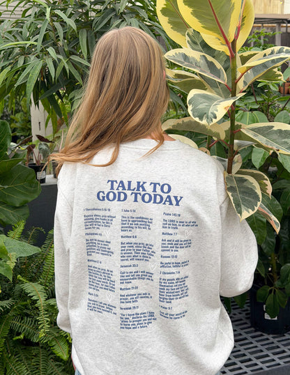 Elevated Faith Talk to God Unisex Crewneck - AVBL MRKT (11)