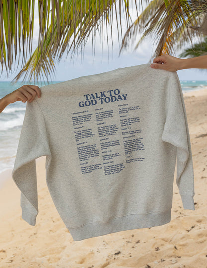 Elevated Faith Talk to God Unisex Crewneck - AVBL MRKT (3)