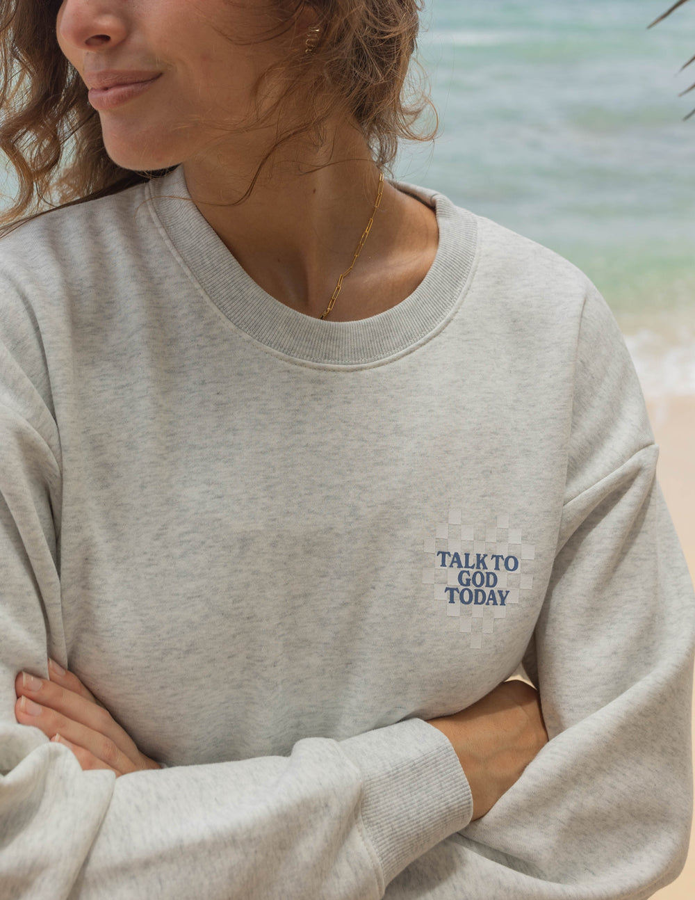 Elevated Faith Talk to God Unisex Crewneck - AVBL MRKT (6)