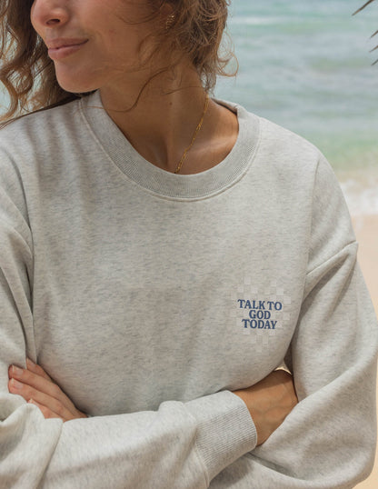Elevated Faith Talk to God Unisex Crewneck - AVBL MRKT (6)