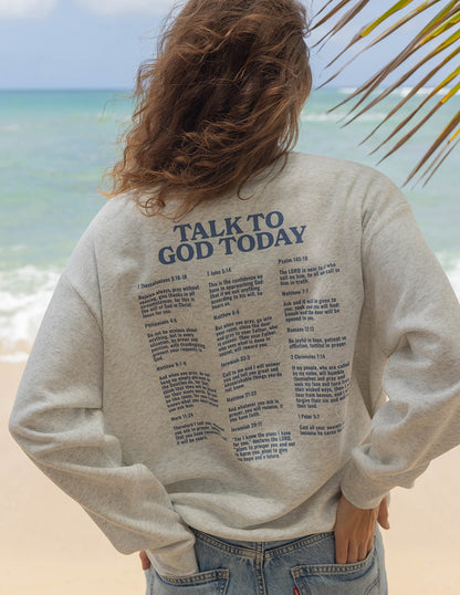 Elevated Faith Talk to God Unisex Crewneck - AVBL MRKT (7)
