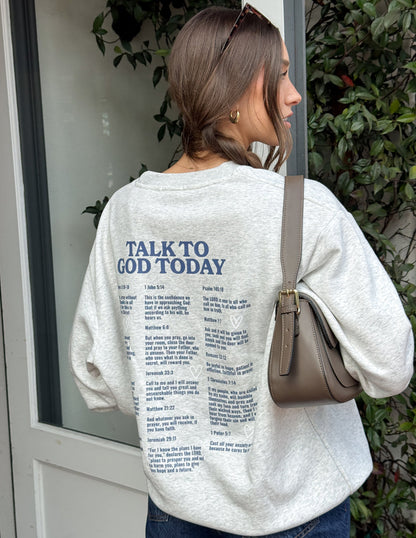 Elevated Faith Talk to God Unisex Crewneck - AVBL MRKT (8)