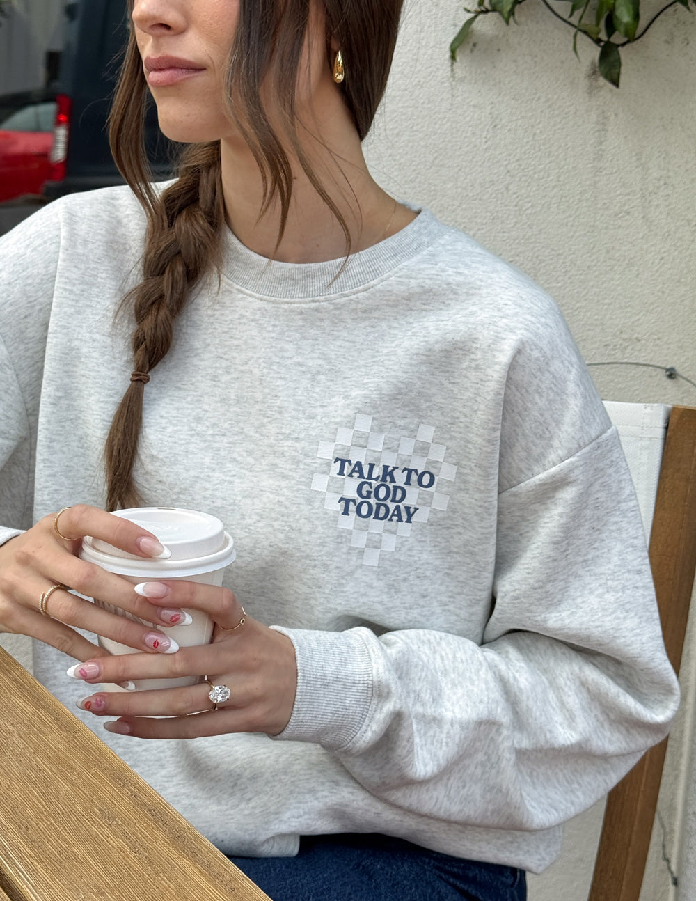 Elevated Faith Talk to God Unisex Crewneck - AVBL MRKT (9)