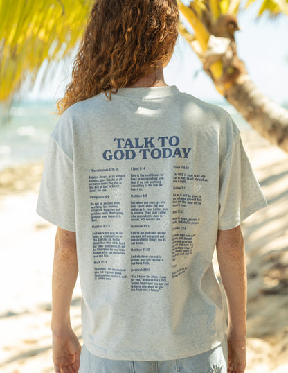 Elevated Faith Talk to God Unisex Tee - AVBL MRKT (3)