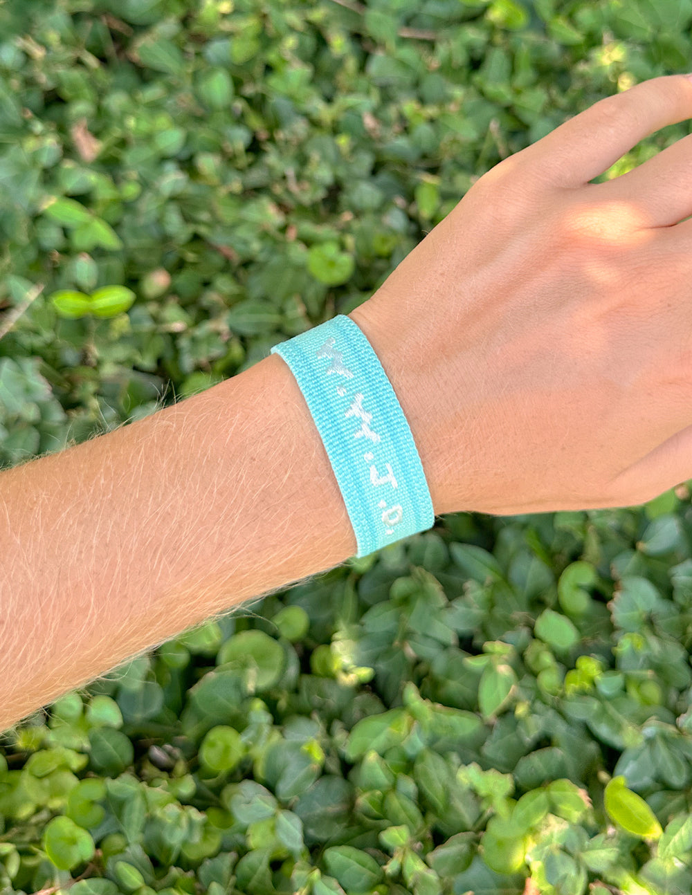 Elevated Faith Teal WWJD Embroidered Bracelet - AVBL MRKT (4)
