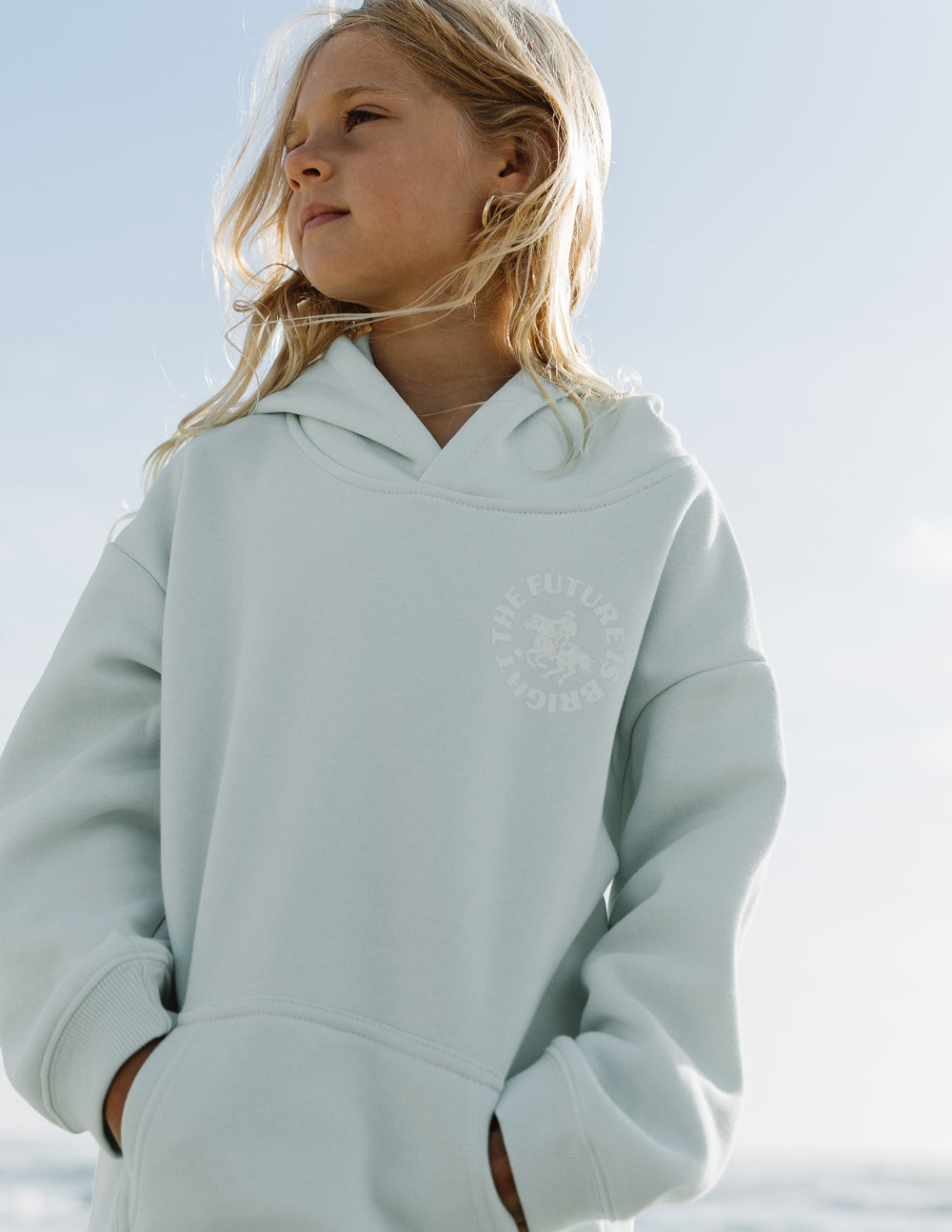 Elevated Faith The Future Is Bright Kids Hoodie - AVBL MRKT (6)