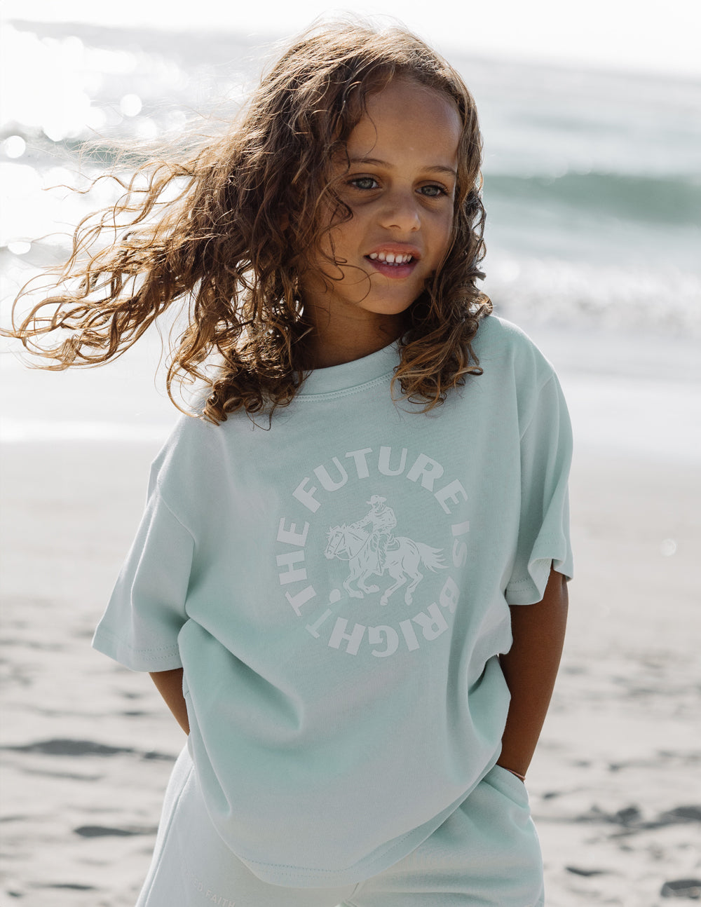 Elevated Faith The Future Is Bright Kids Tee - AVBL MRKT (5)