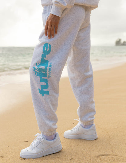 Elevated Faith The Future Is Bright Retro Unisex Sweatpant - AVBL MRKT (2)
