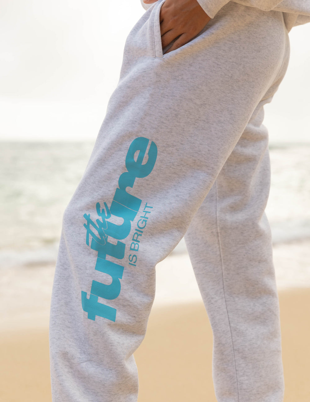 Elevated Faith The Future Is Bright Retro Unisex Sweatpant - AVBL MRKT (3)