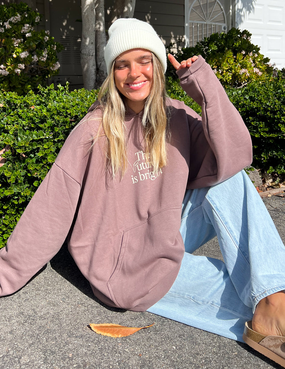 Elevated Faith The Future is Bright Unisex Hoodie - AVBL MRKT (10)