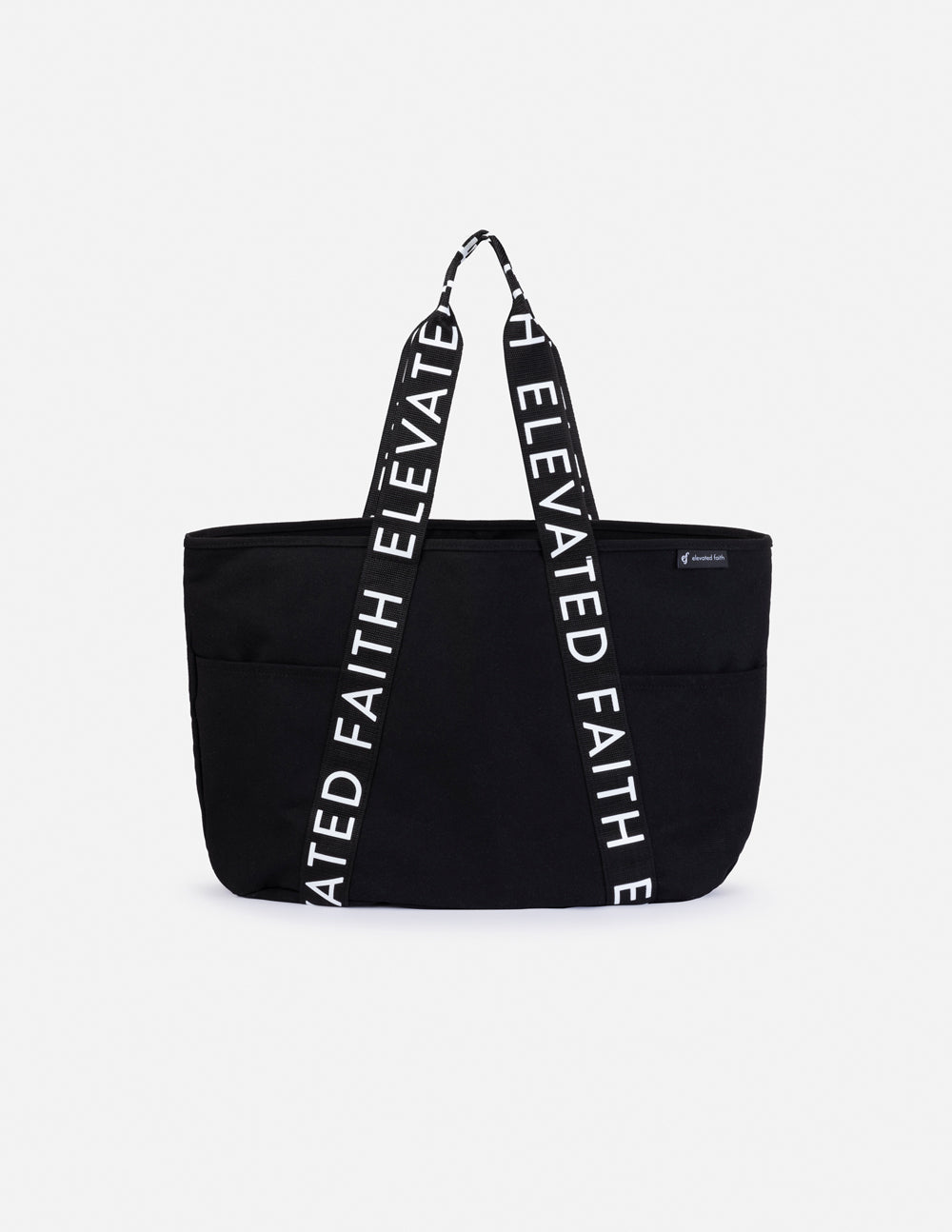 Elevated Faith The Large Everyday Black Tote - AVBL MRKT (2)