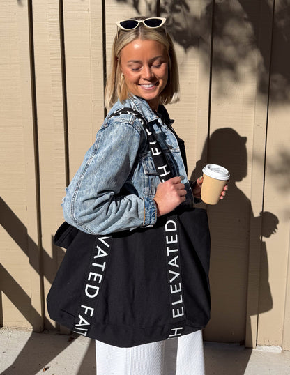 Elevated Faith The Large Everyday Black Tote - AVBL MRKT (3)