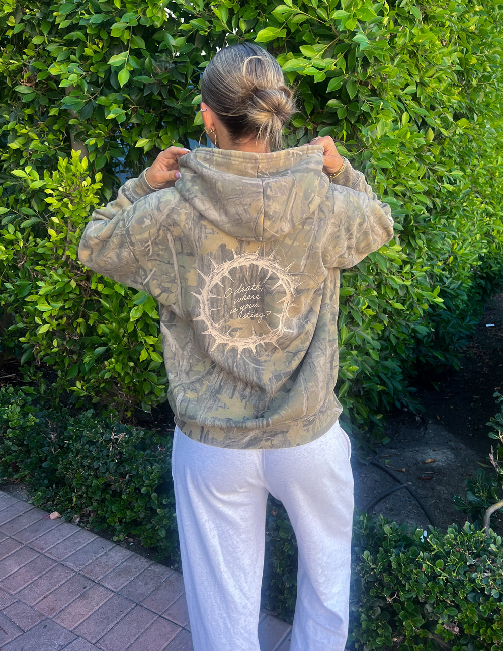 Elevated Faith The Sacrifice Camo Unisex Hoodie - AVBL MRKT (13)