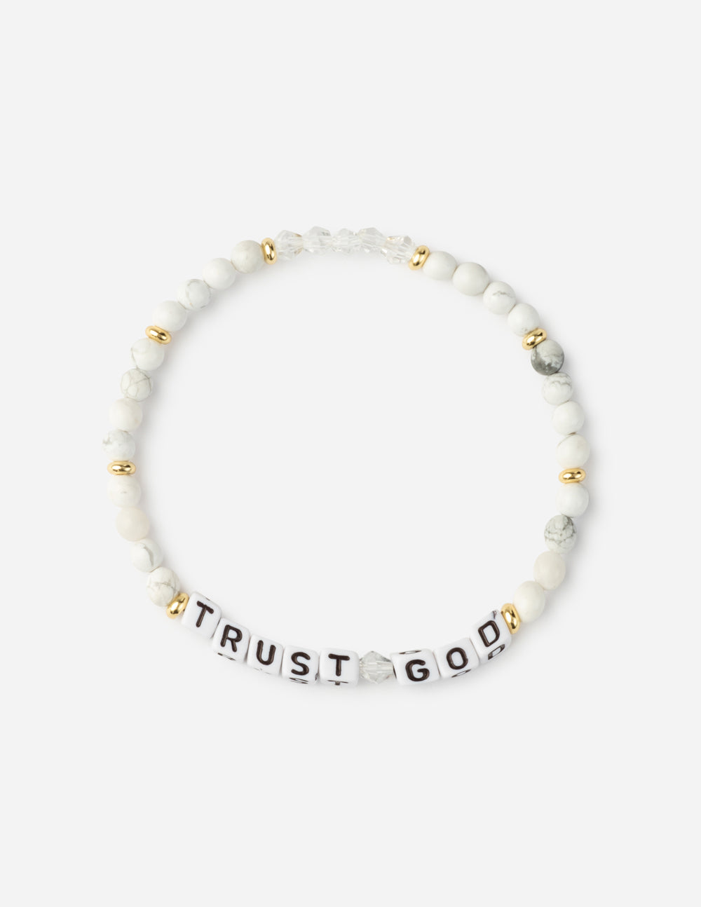 Elevated Faith Trust God Letter Bracelet - AVBL MRKT (1)