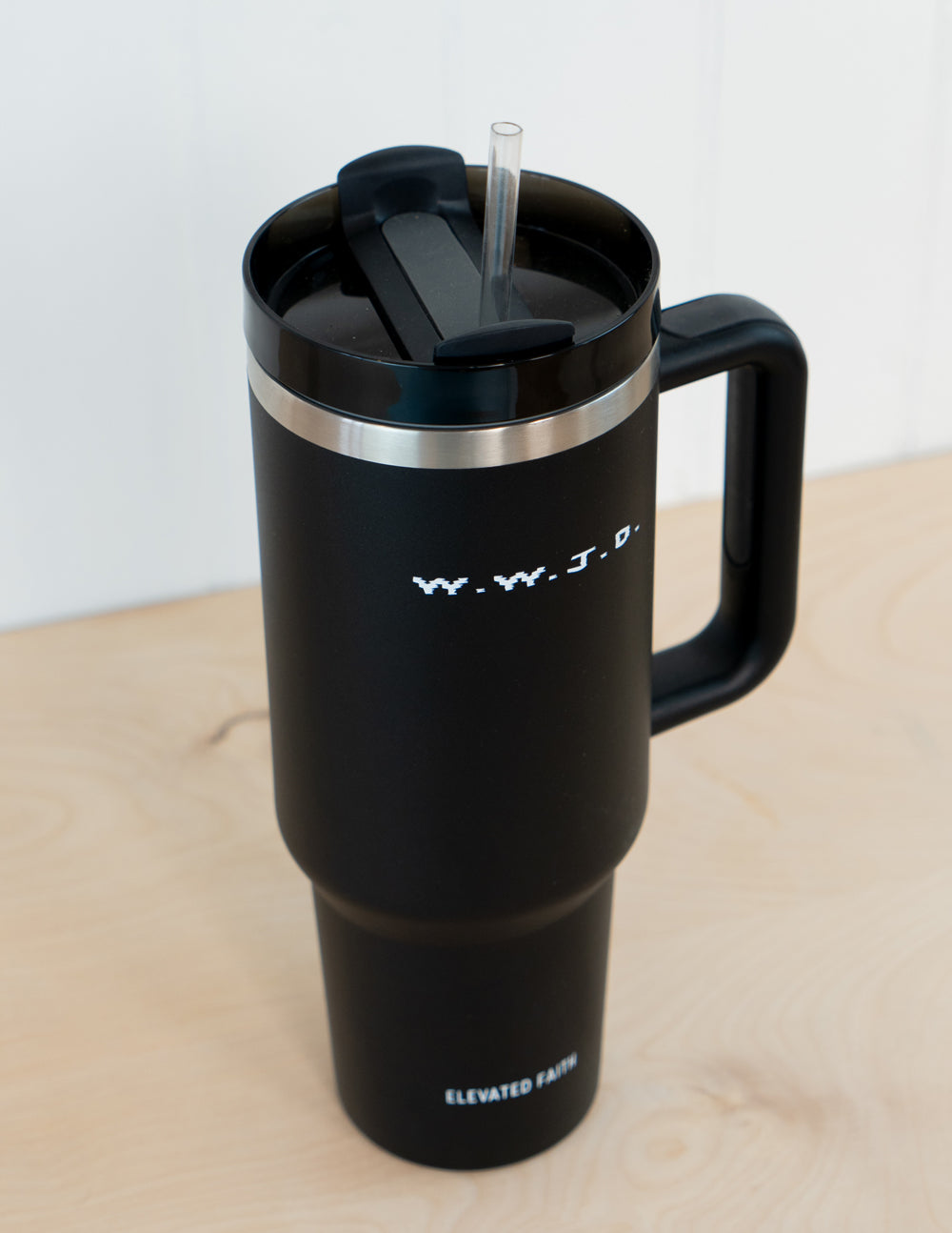 Elevated Faith WWJD 40 oz Tumbler - AVBL MRKT (3)