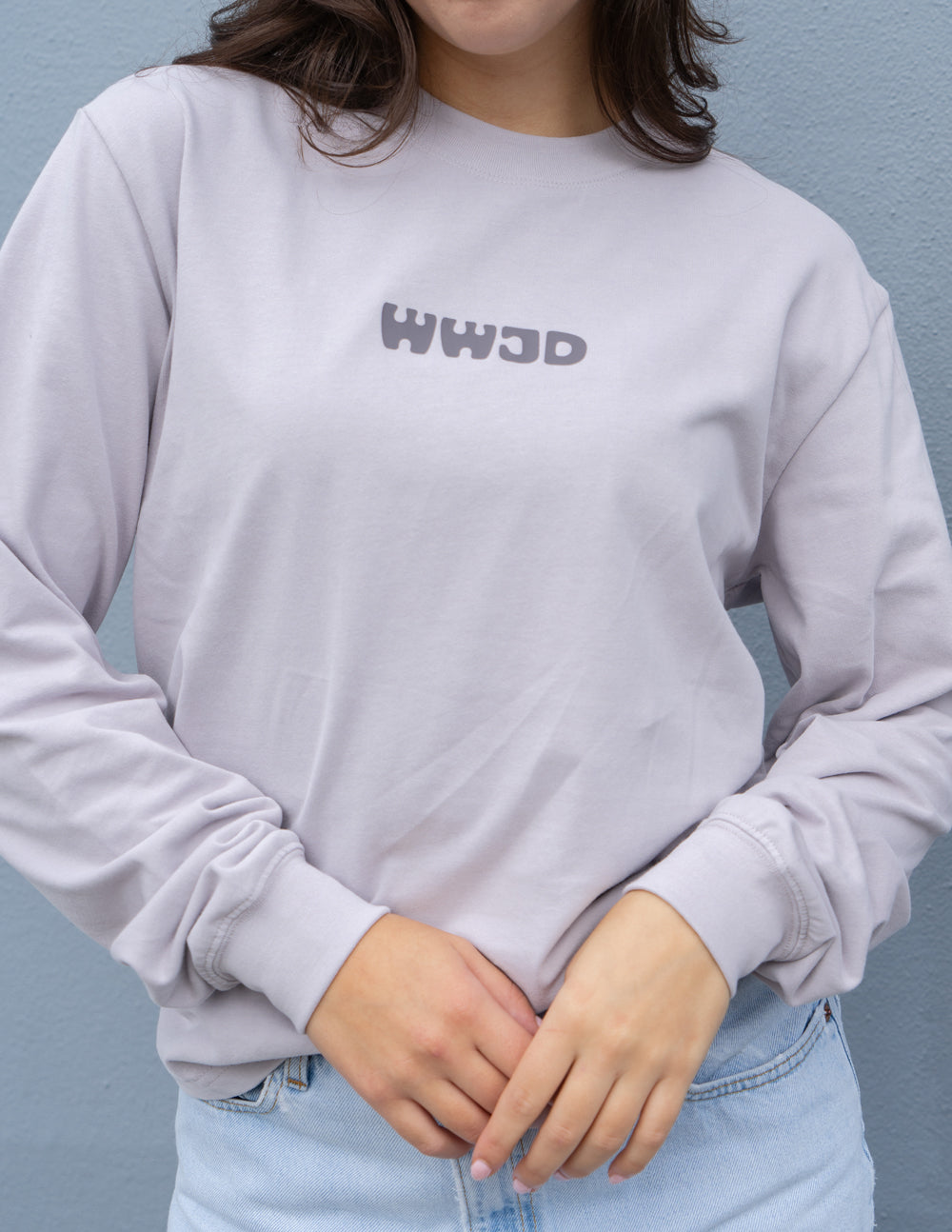 Elevated Faith WWJD Purple Unisex Tee - AVBL MRKT (3)
