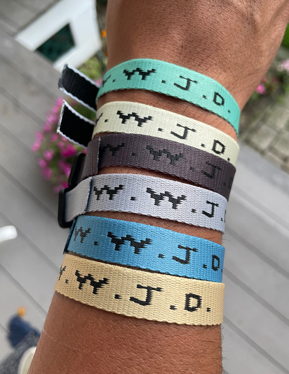 Elevated Faith WWJD Surf Bracelet Pack - AVBL MRKT (9)