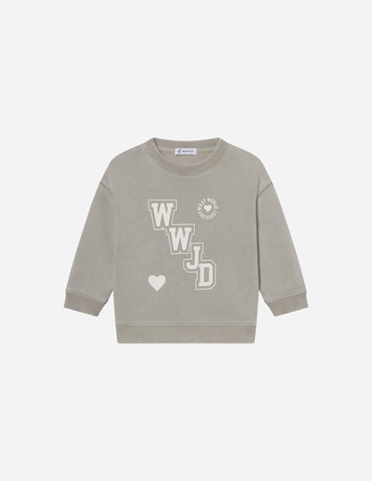 Elevated Faith WWJD Varsity Kids Crewneck - AVBL MRKT (11)