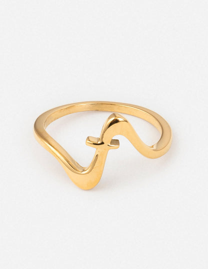 Elevated Faith Wavy Cross Ring - AVBL MRKT (1)