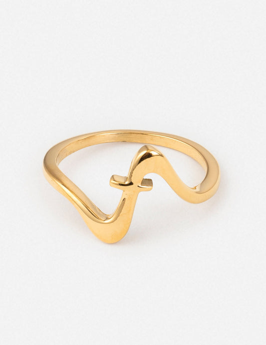 Elevated Faith Wavy Cross Ring - AVBL MRKT (1)