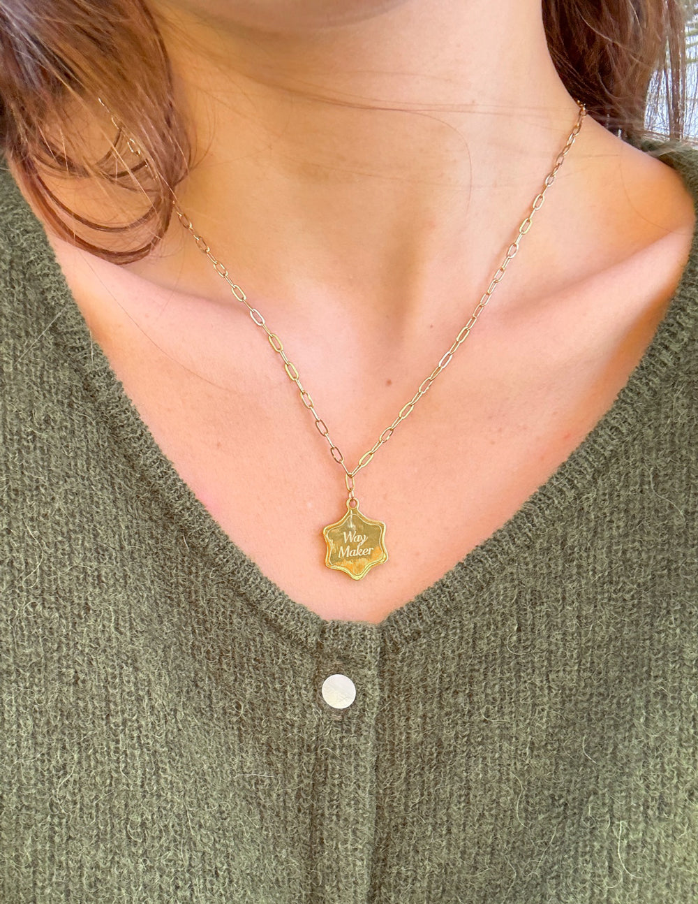Elevated Faith Way Maker Necklace - AVBL MRKT (2)