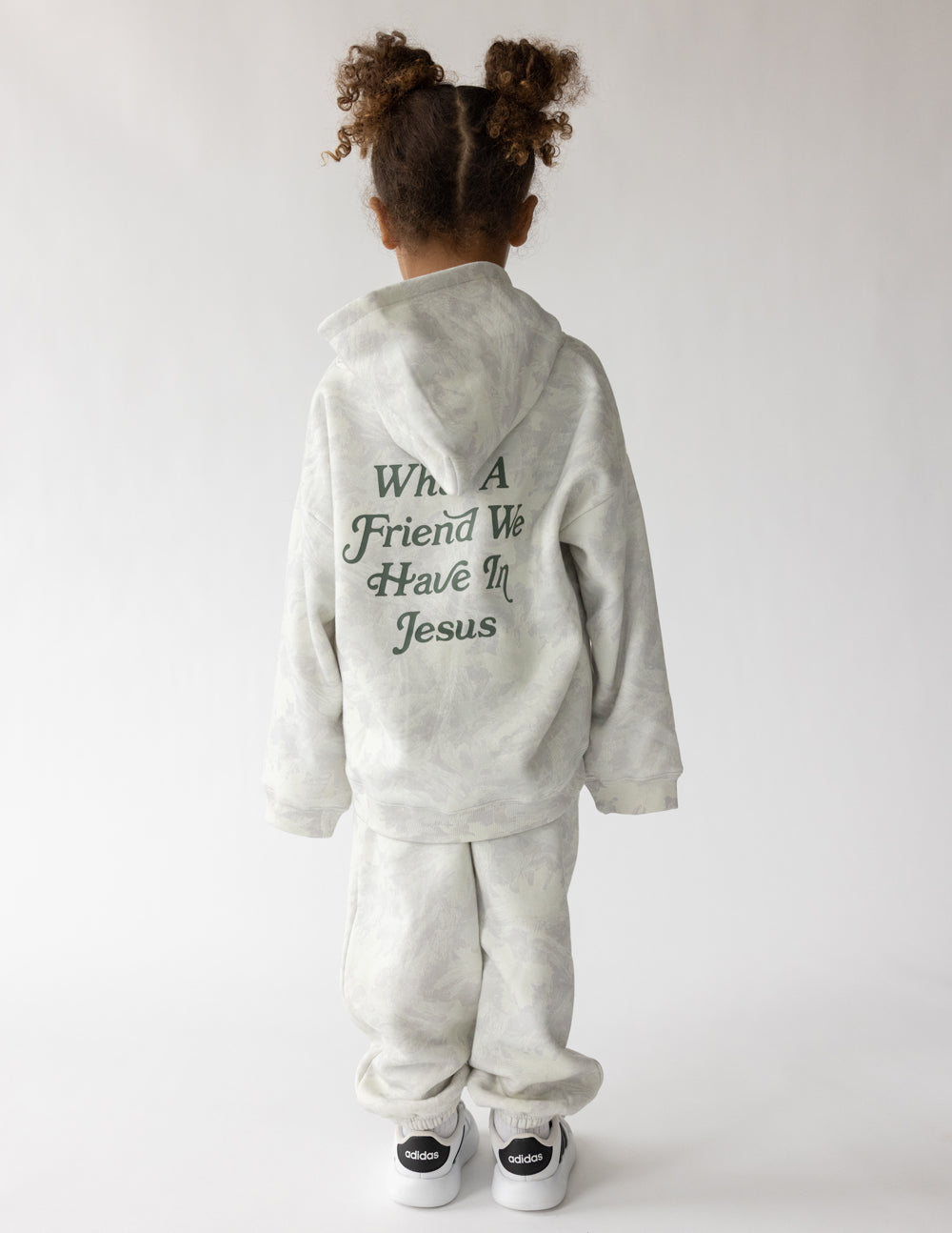 Elevated Faith What a Friend in Jesus Camo Kids Hoodie - AVBL MRKT (1)