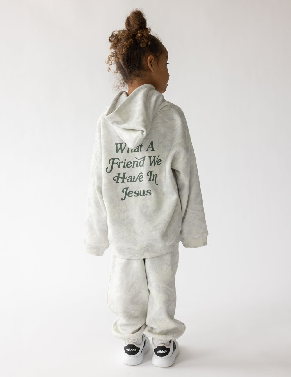 Elevated Faith What a Friend in Jesus Camo Kids Hoodie - AVBL MRKT (6)
