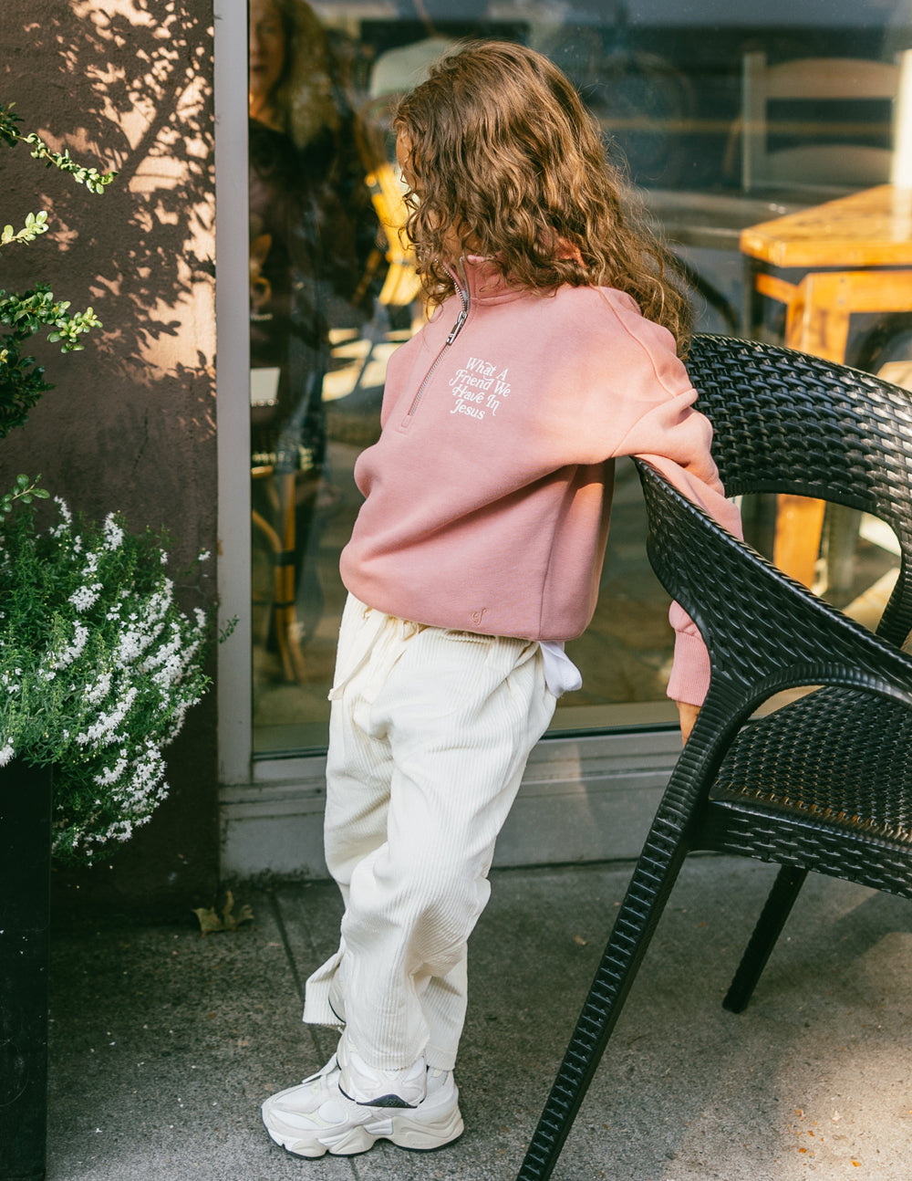 Elevated Faith What a Friend in Jesus Kids Half-Zip - AVBL MRKT (5)