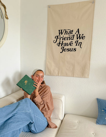Elevated Faith What a Friend in Jesus Tapestry - AVBL MRKT (4)