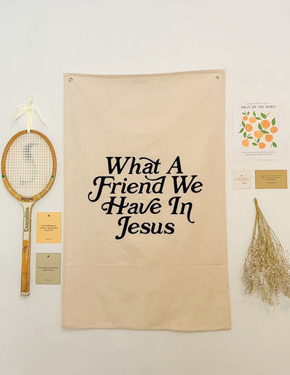 Elevated Faith What a Friend in Jesus Tapestry - AVBL MRKT (7)