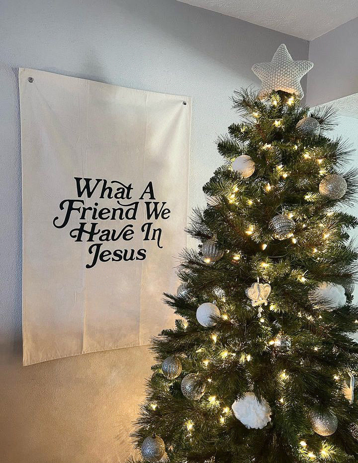 Elevated Faith What a Friend in Jesus Tapestry - AVBL MRKT (9)