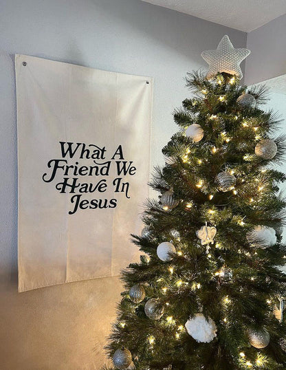 Elevated Faith What a Friend in Jesus Tapestry - AVBL MRKT (9)