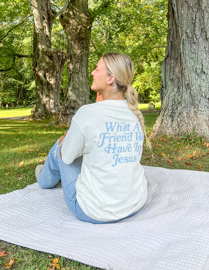Elevated Faith What a Friend in Jesus Unisex Tee - AVBL MRKT (6)