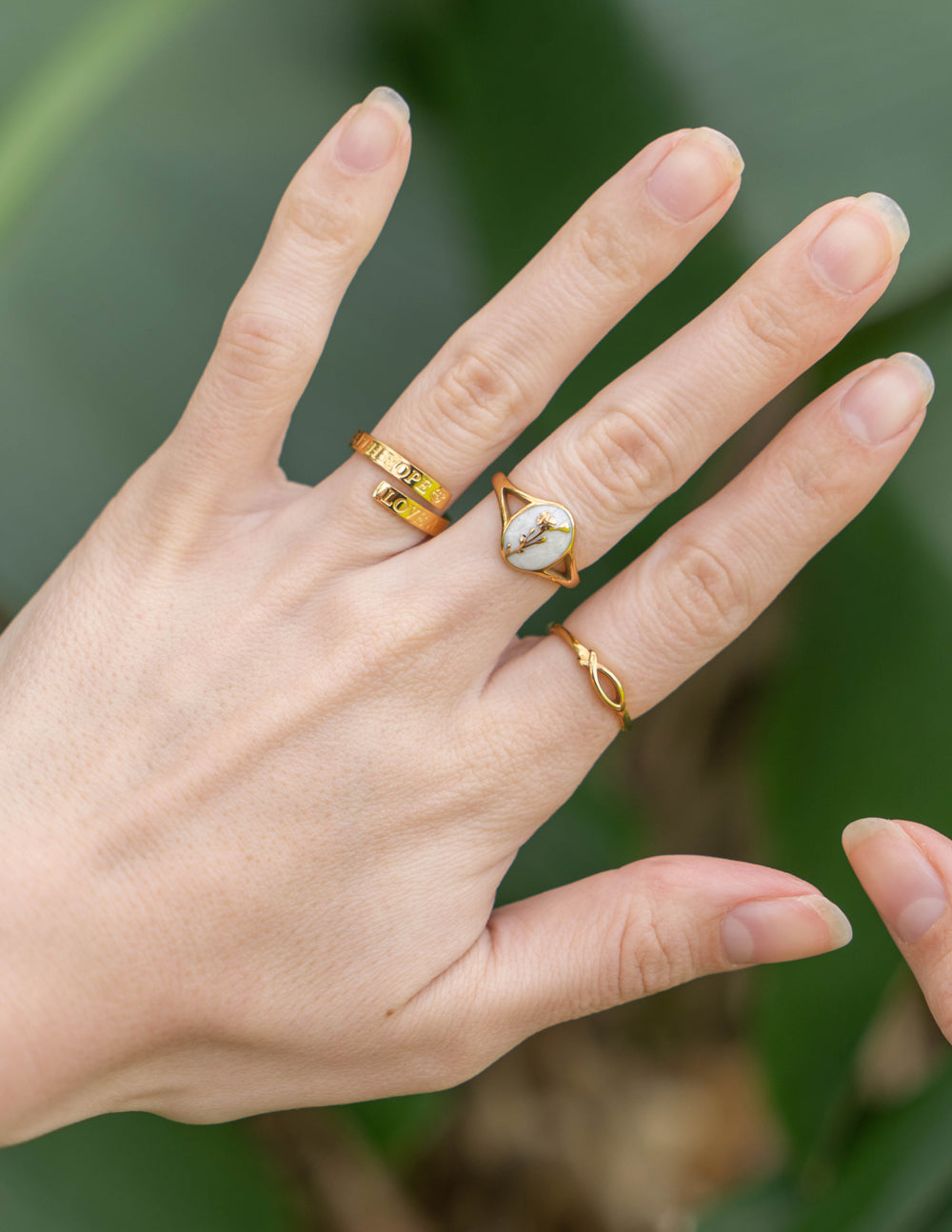 Elevated Faith Wildflower Signet Ring - AVBL MRKT (2)