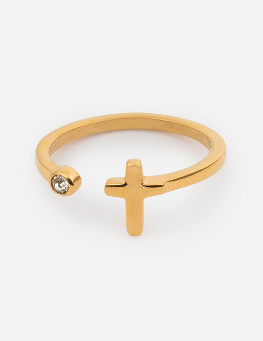 Elevated Faith Wrapped Cross Gem Ring - AVBL MRKT (1)
